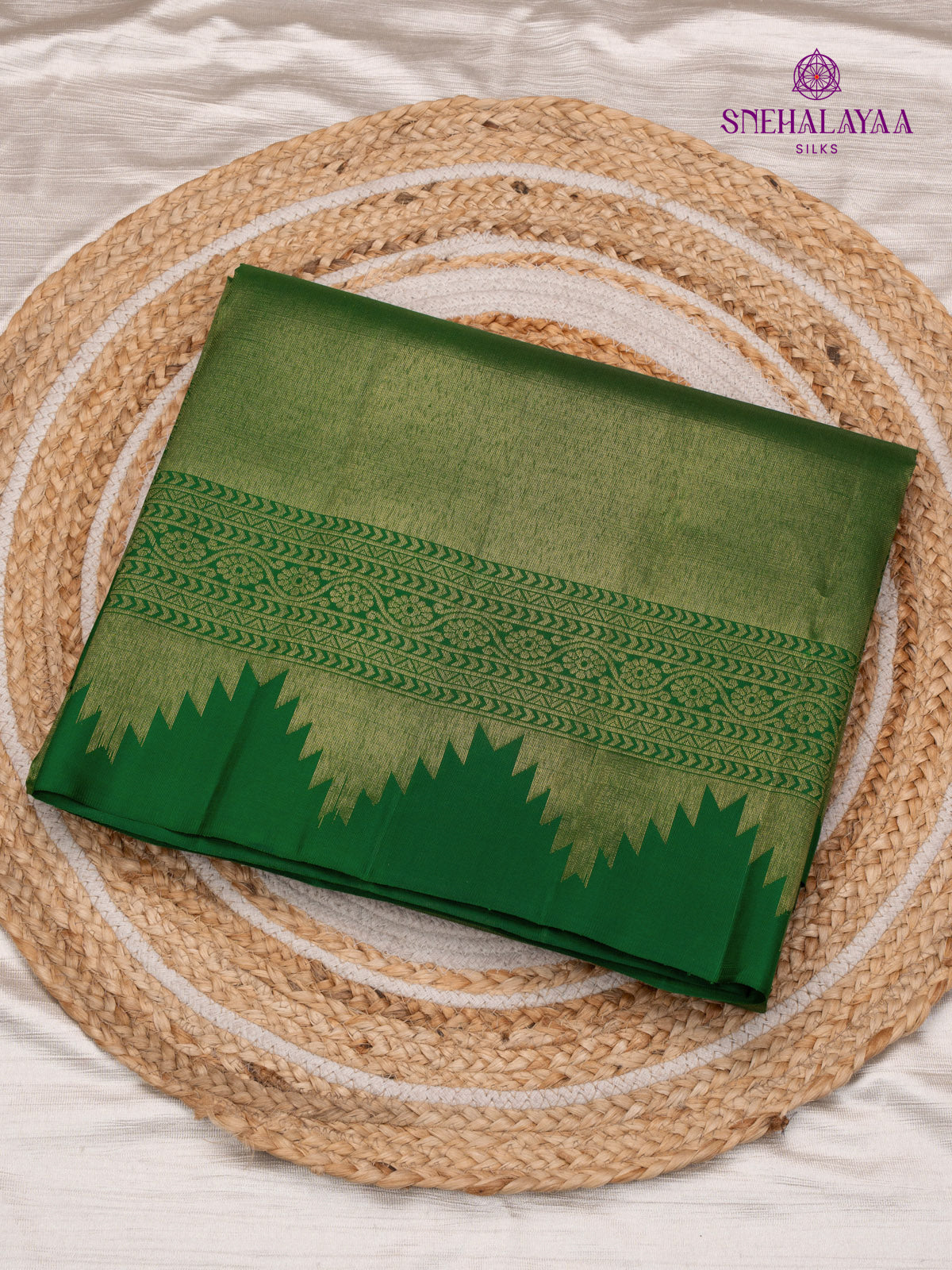 Green Kanjivaram Silk Saree
