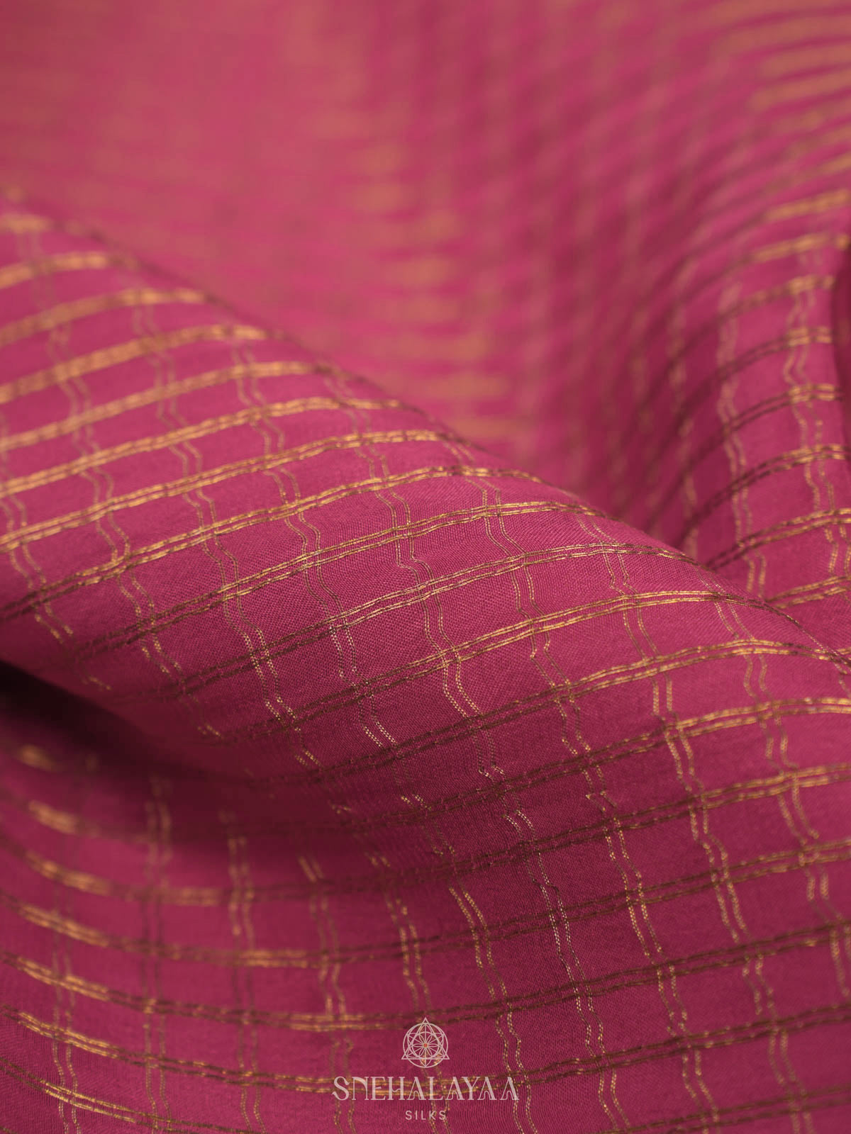 Rani Pink Mysore Silk Saree