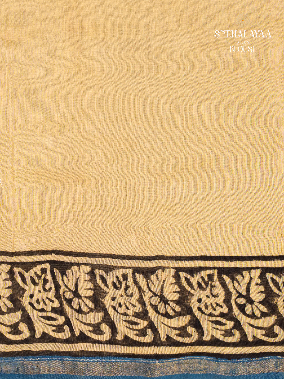 Beige Chanderi Saree