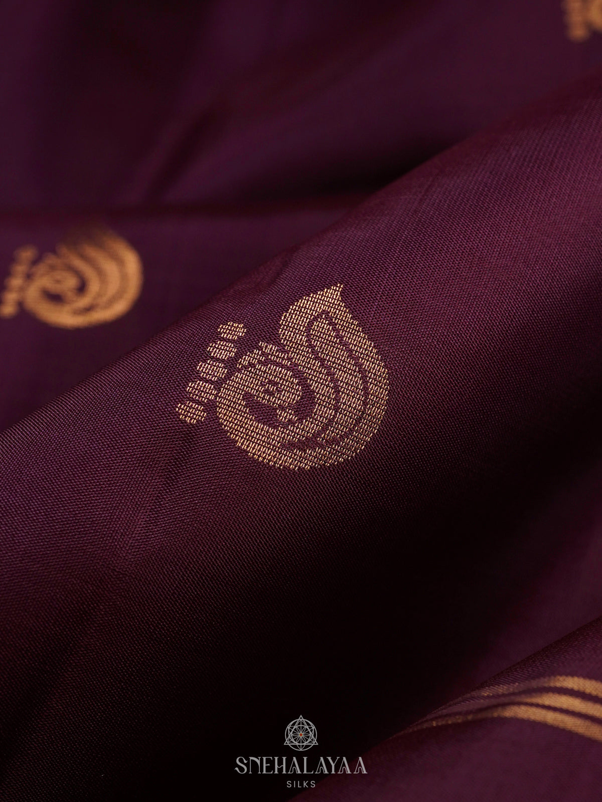Purple soft Silk Saree