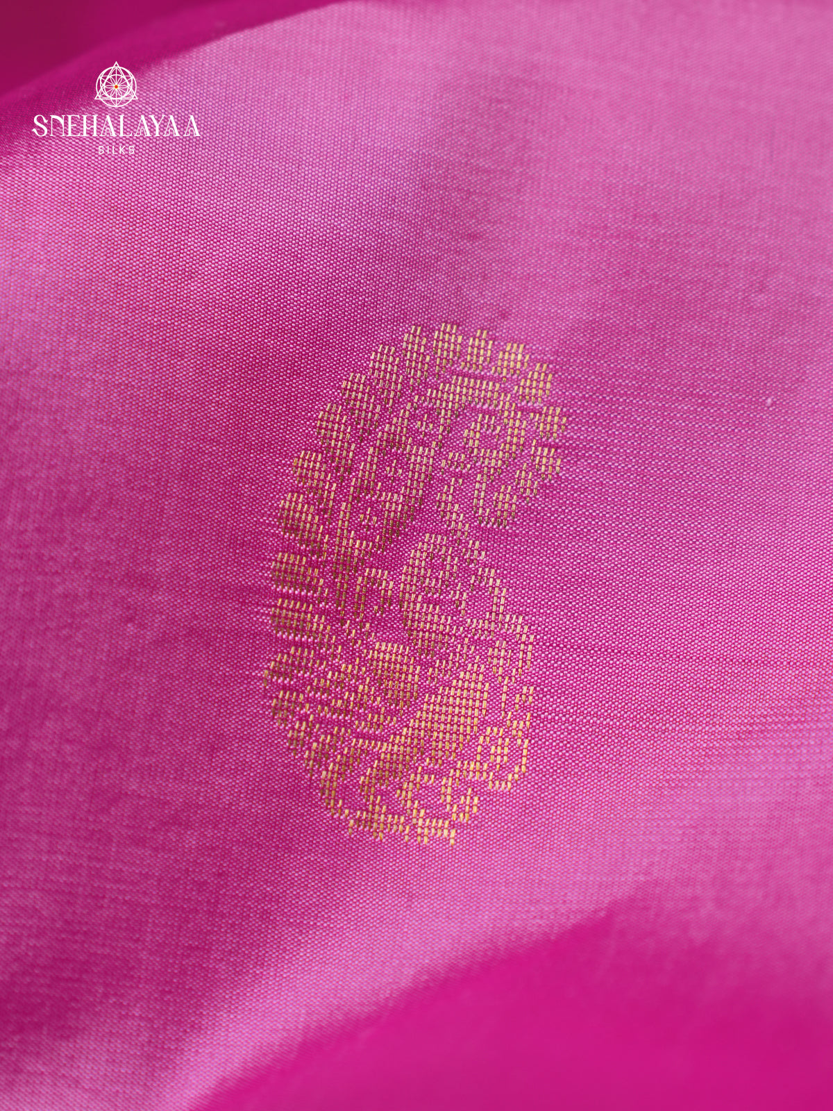 Lotus Pink Kanjivaram Silk Saree