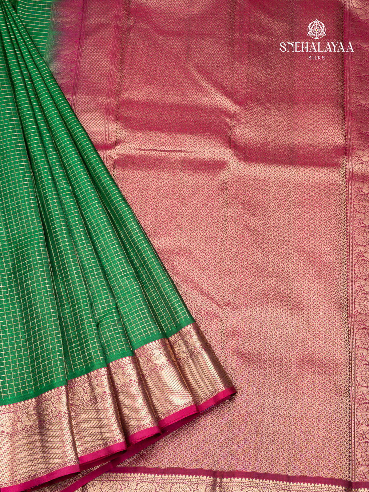 Green Kanjivaram Silk Saree