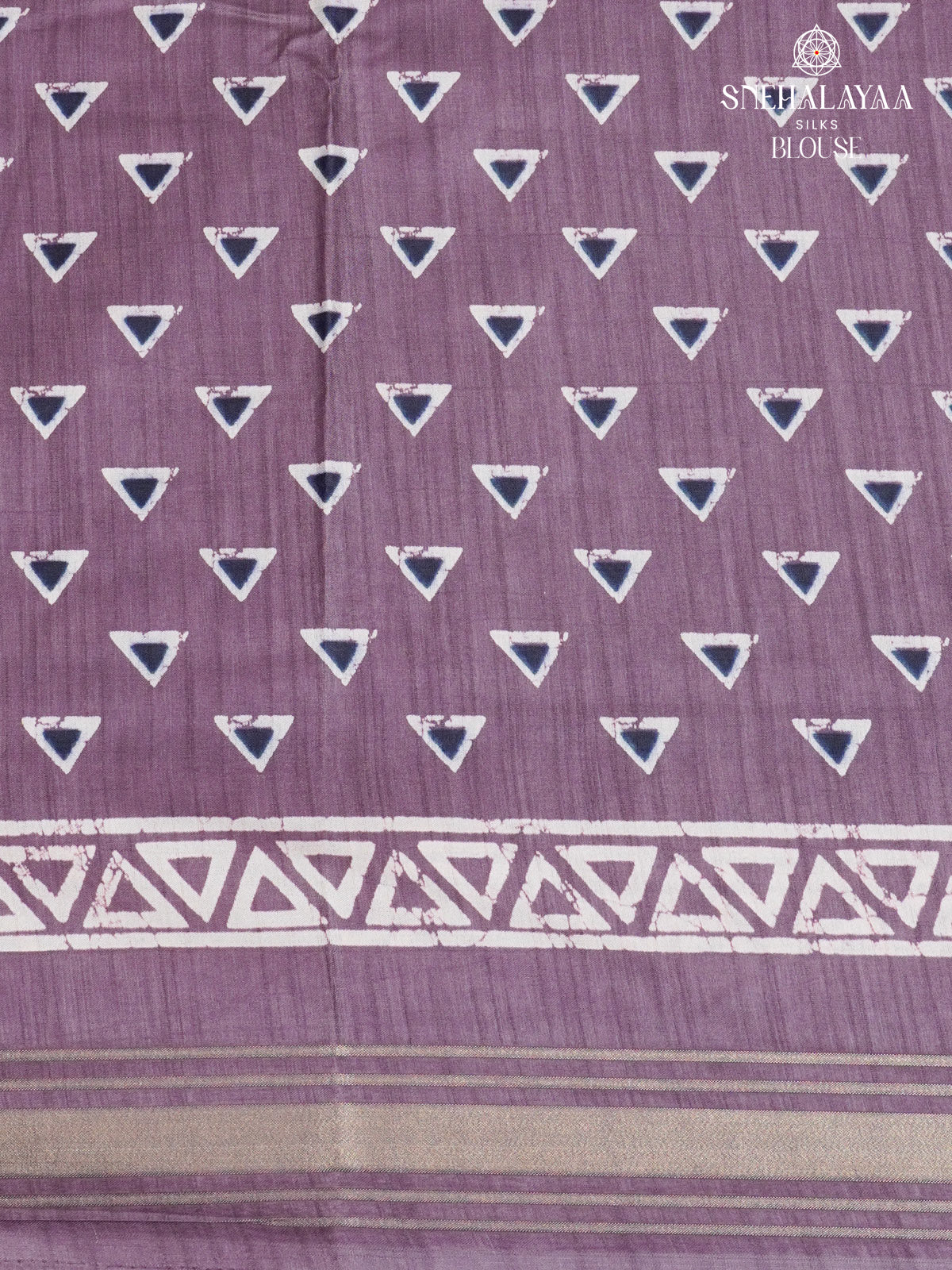 Lavender Dola Silk Saree