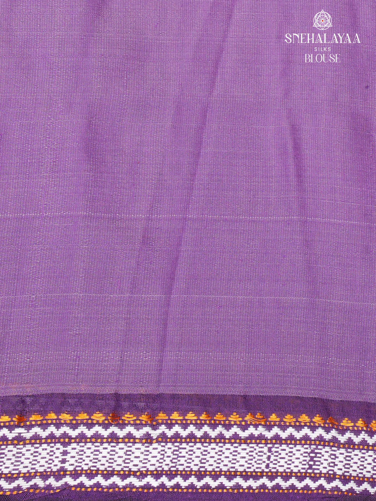 Lavender Tussar Silk saree