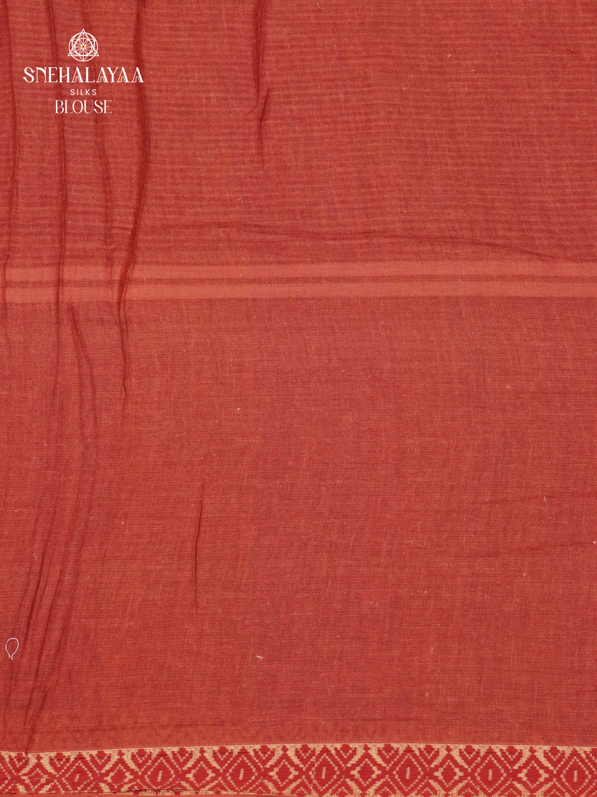 Beige Printed Linen Cotton Saree