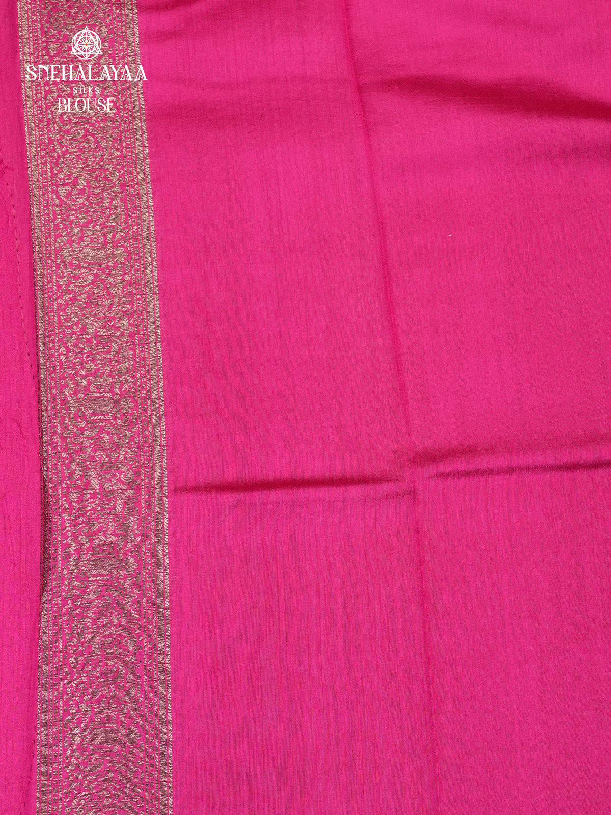 Rust Orange Banaras Chiniya Silk Saree