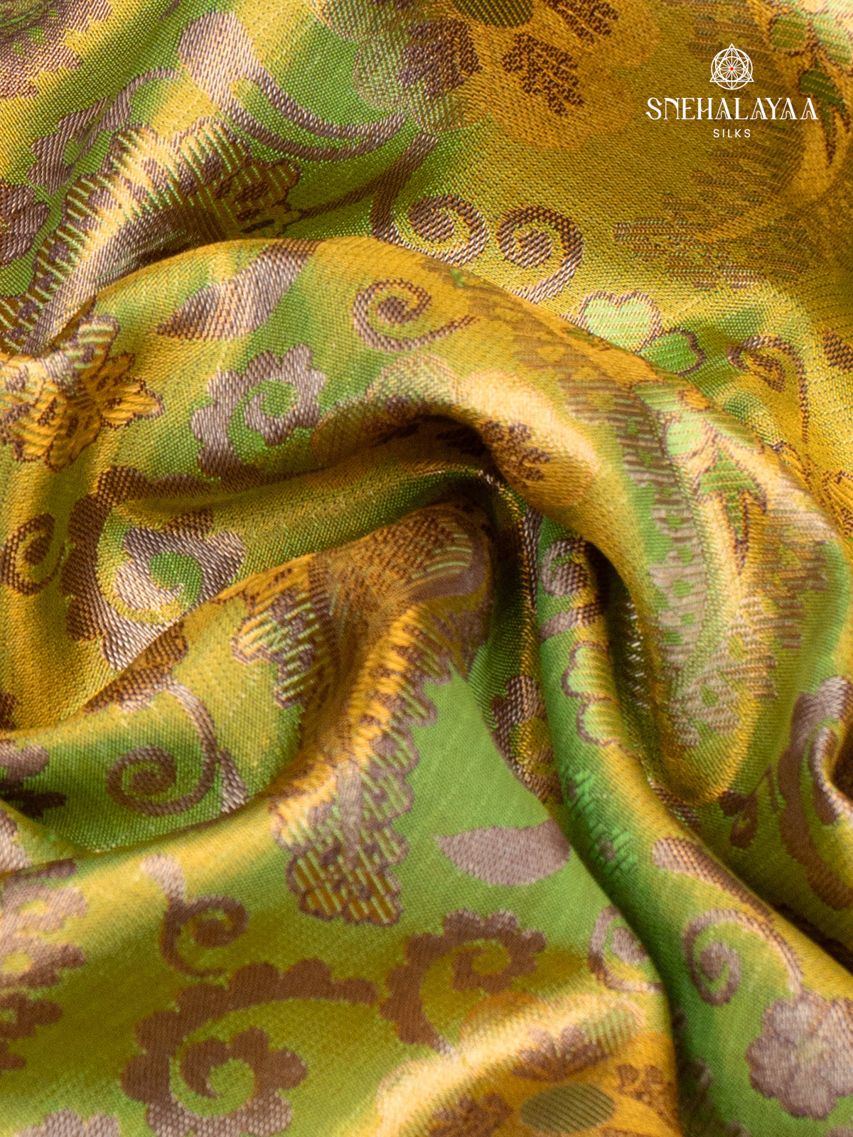 Green Tissue Kanjivaram Silk Saree