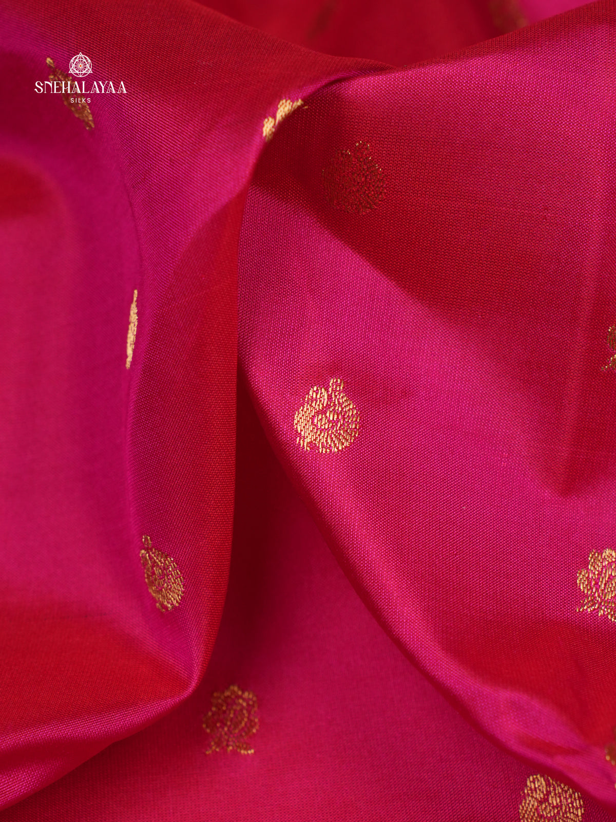 Rani Pink Kanjivaram Silk Saree