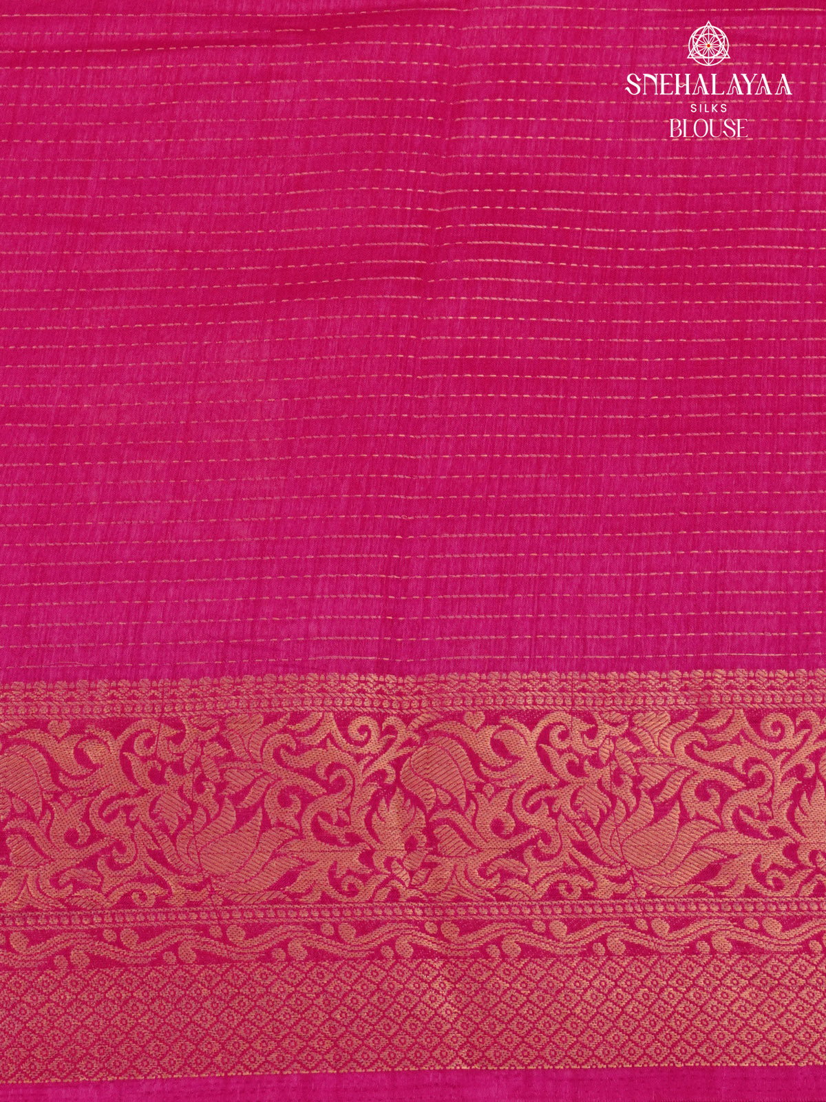 Rani Pink Dola Silk Saree