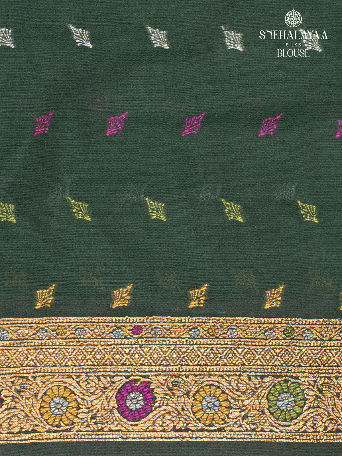 Purple Ikat Silk Saree