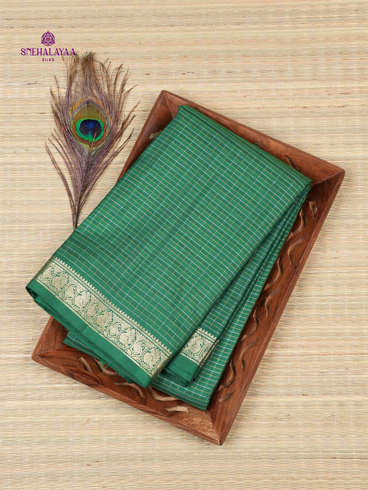 Green Kanjivaram Silk Saree