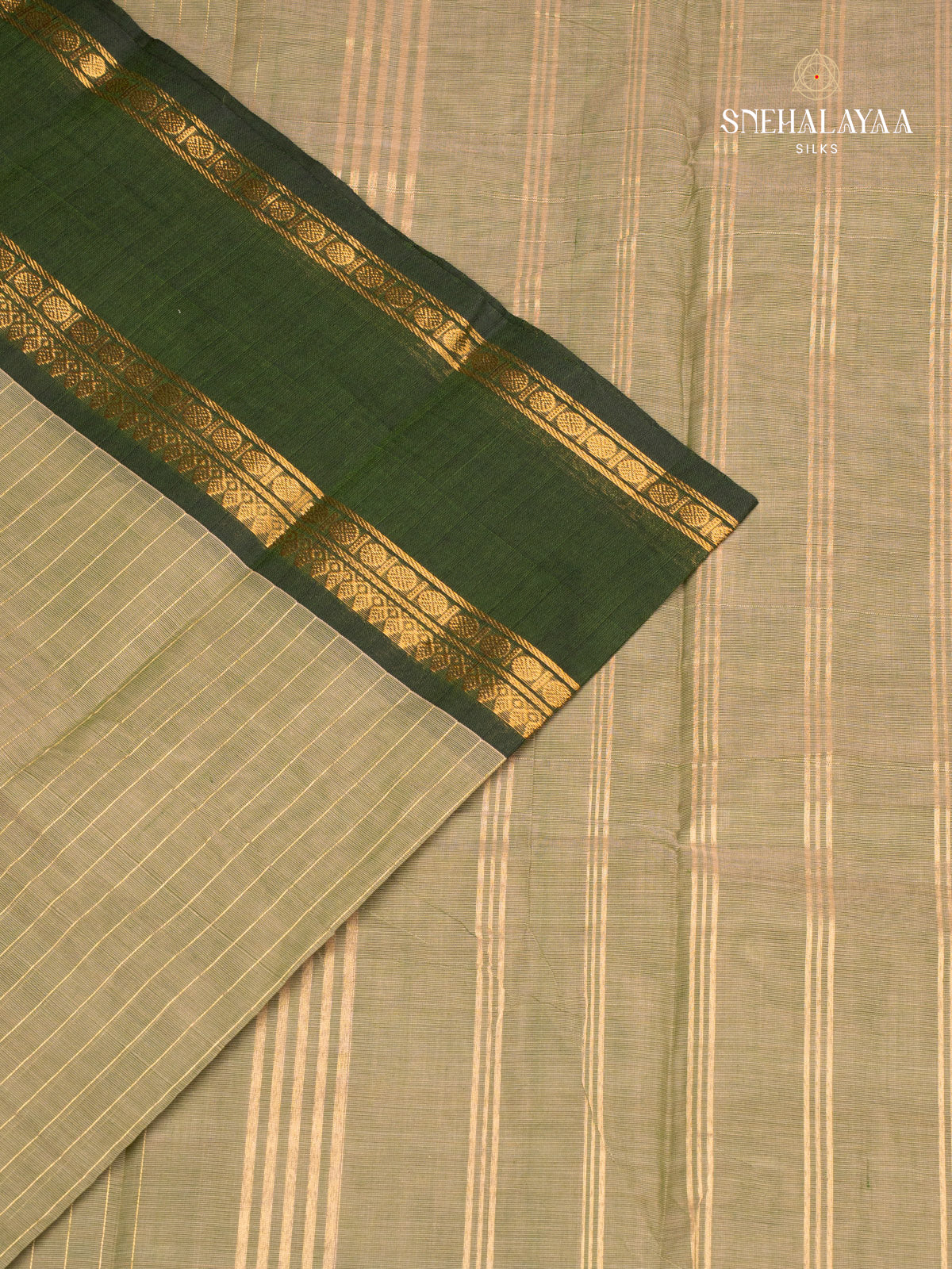 Green Chettinad Cotton Saree