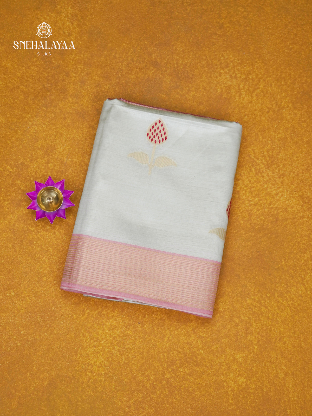 Off White Jute Saree