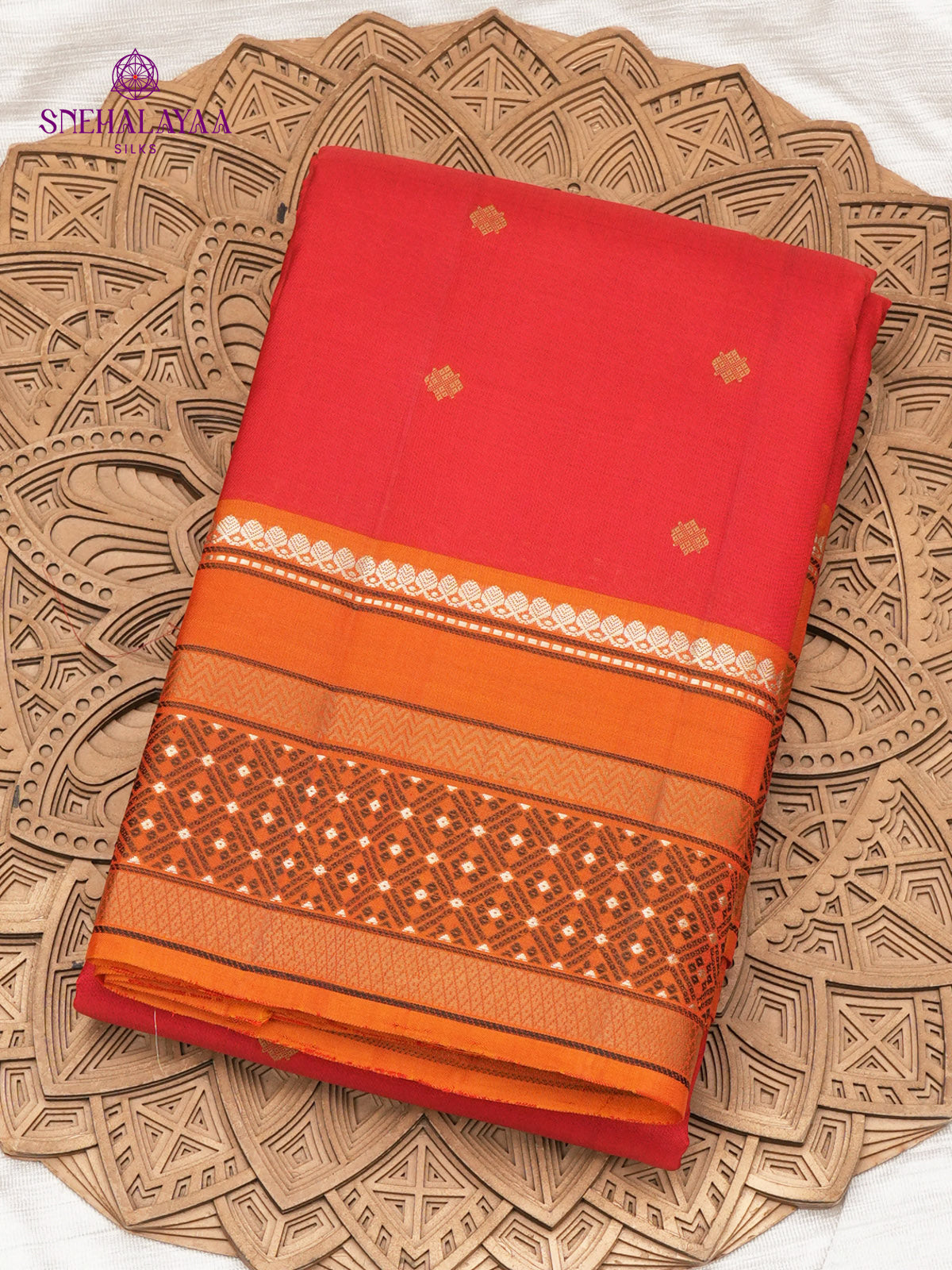 Red Kanjivaram Silk Saree