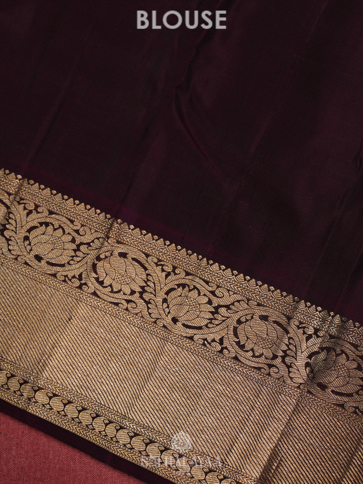 Blue Kanjivaram Silk Saree
