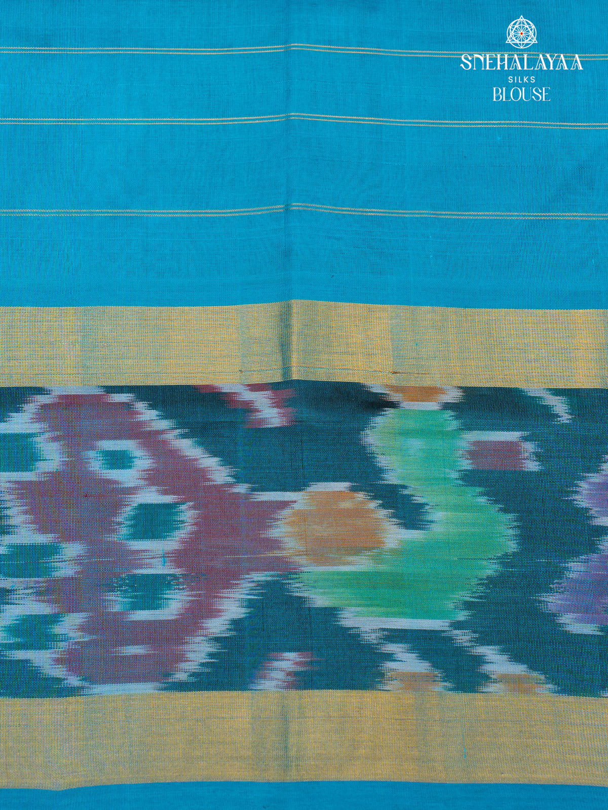 Black Kanchi Silk Cotton Saree