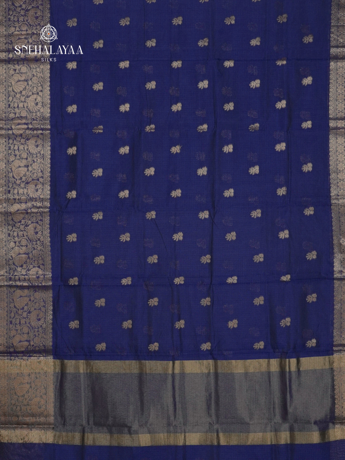 Navy Blue Kota Saree