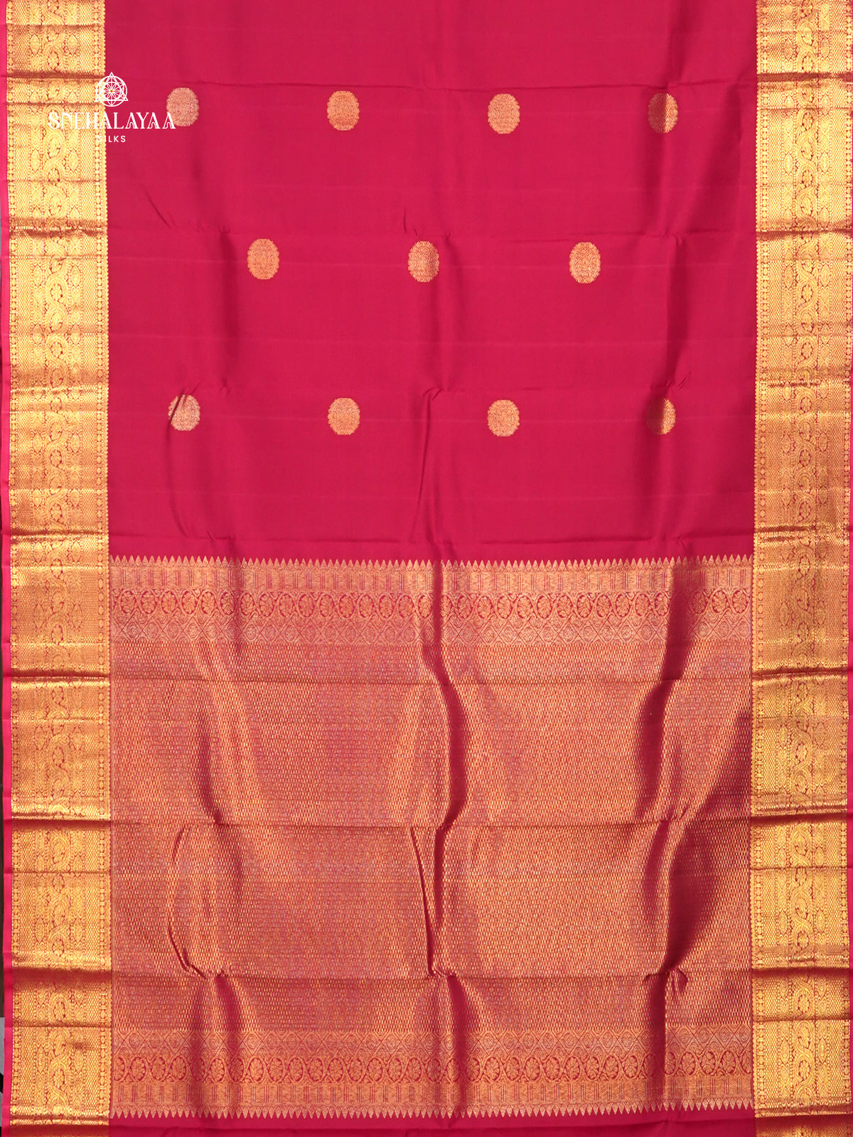 Pink Kanjivaram Silk Saree