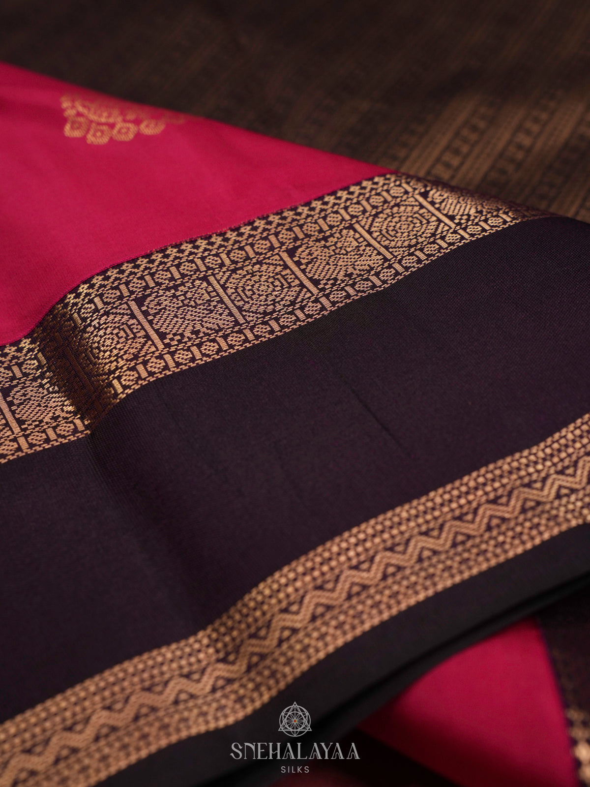 Pink Kanjivaram Silk Saree