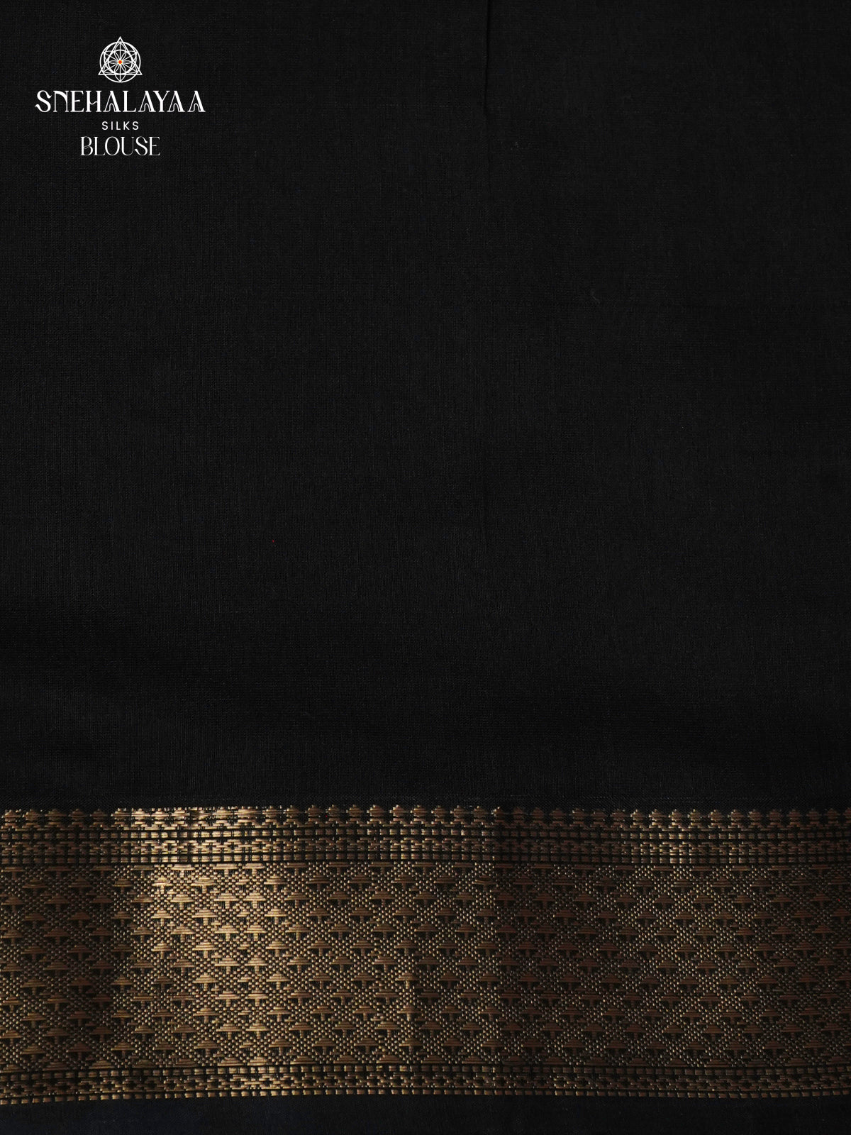 Black Maheshwari Silk Cotton Saree