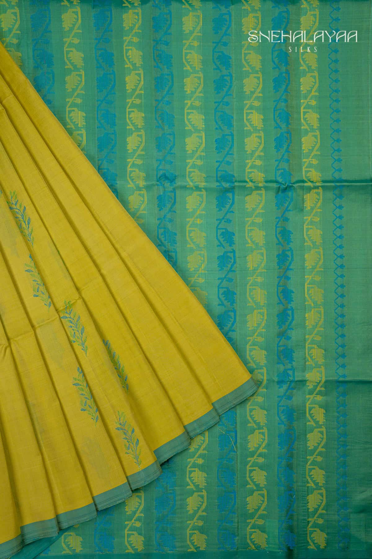 Green Soft Silk Saree