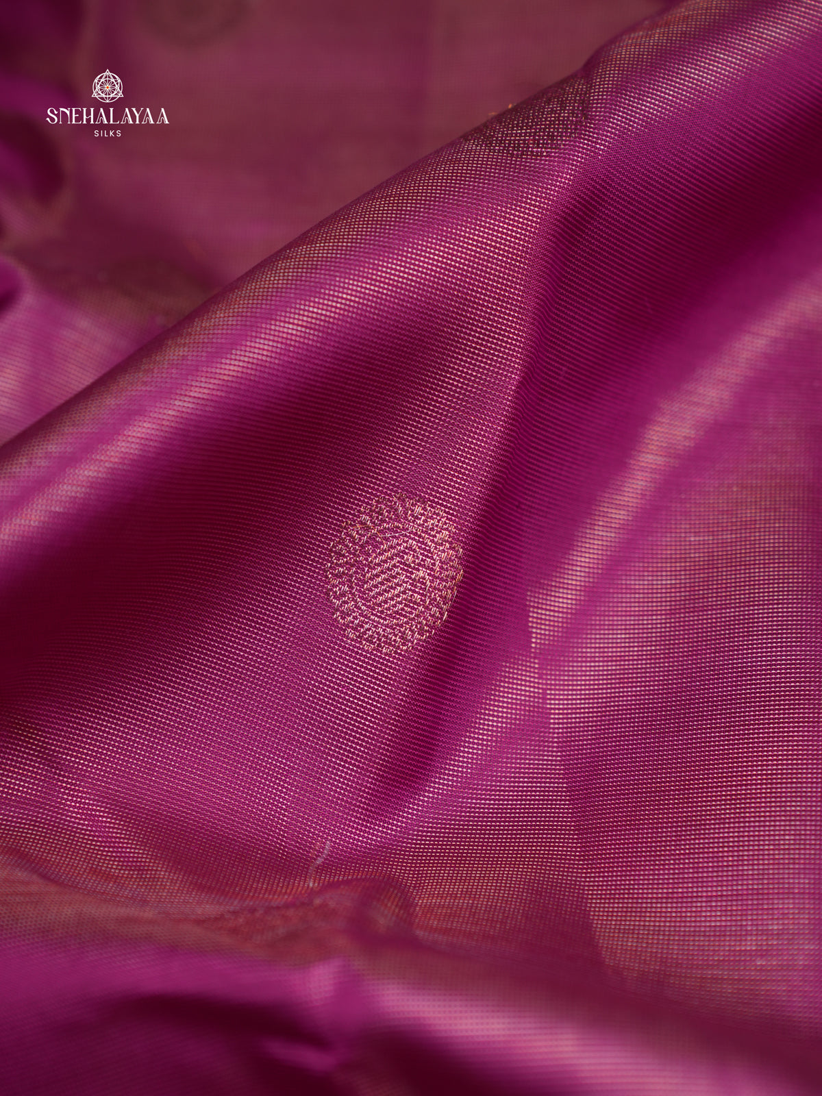 Magenta Kanjivaram Silk Saree