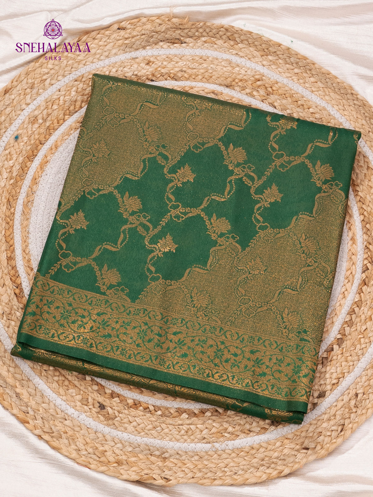 Green Soft Silk Saree