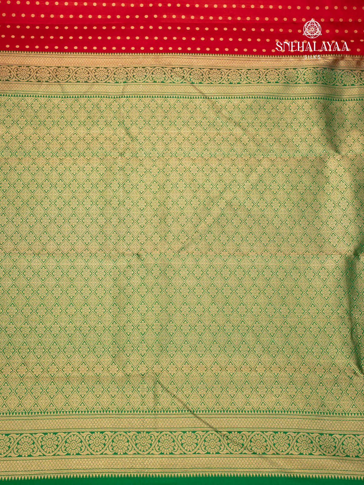 Red Kanjivaram Silk Saree