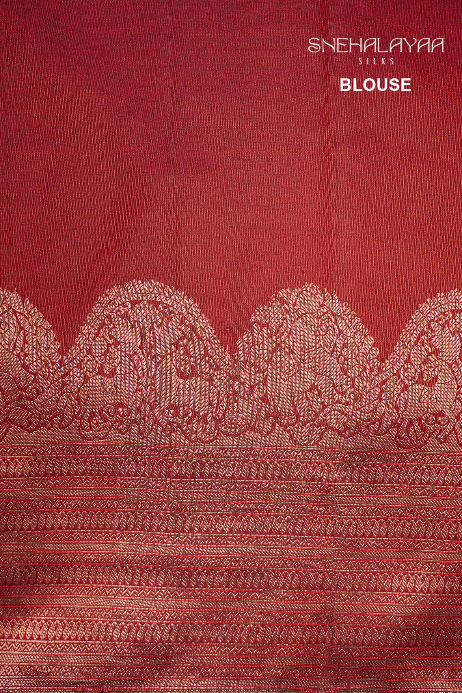 Maroon Kancheevaram Silk Saree