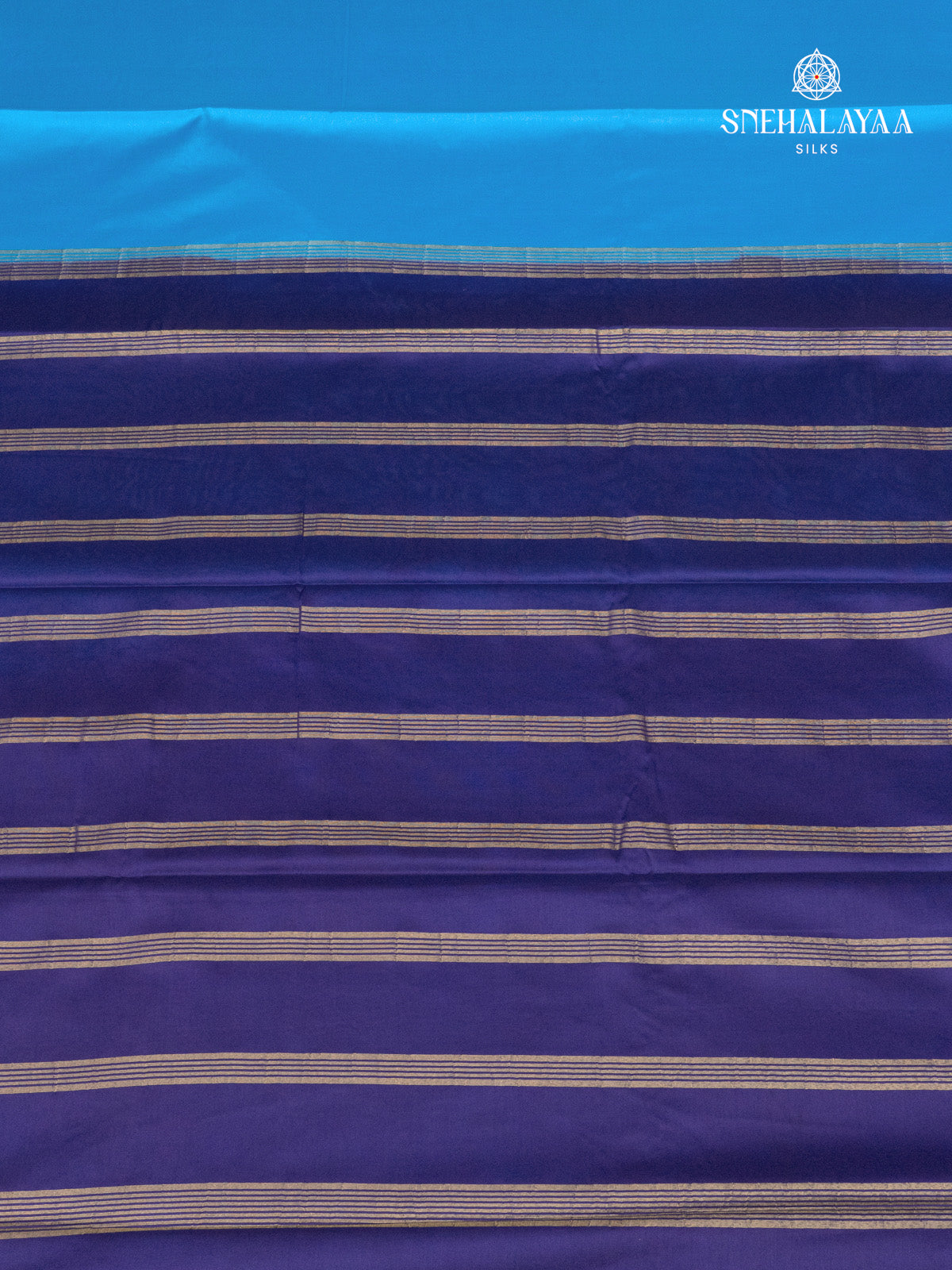 Turquoise Blue Mysore Silk Saree