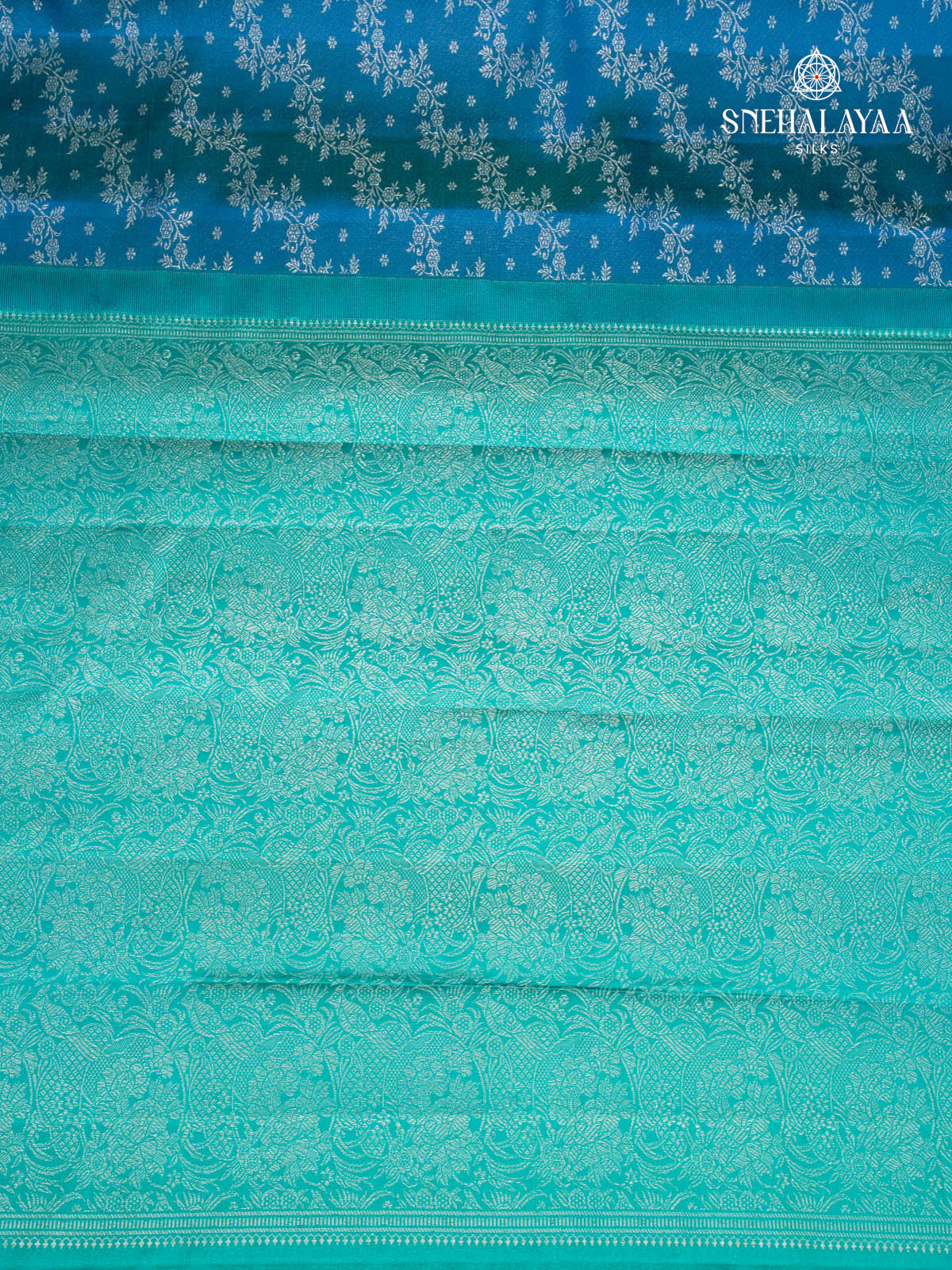 Blue Kanjivaram Silk Saree