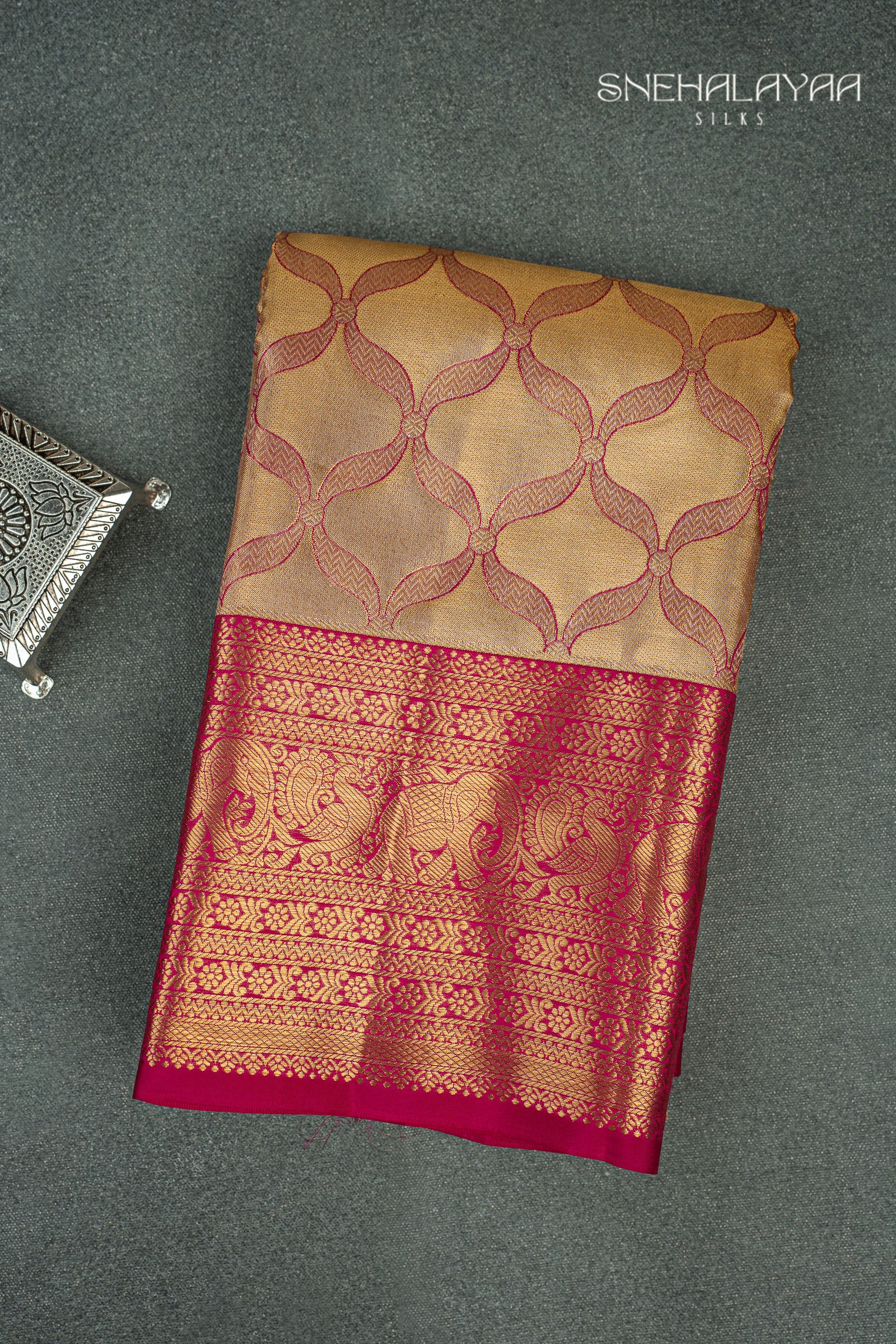 Gold Silk Saree