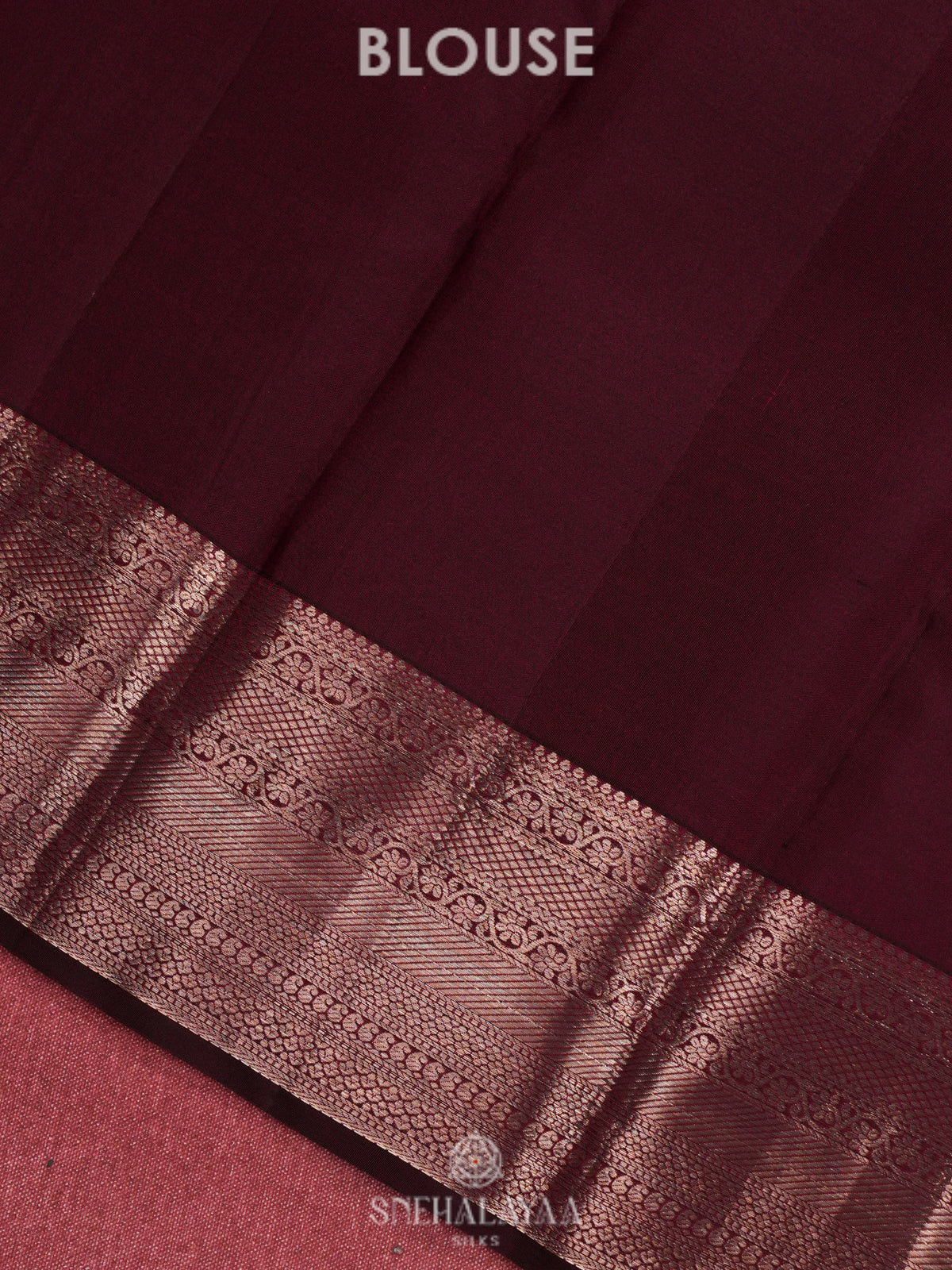 Orange Kanjivaram Silk Saree