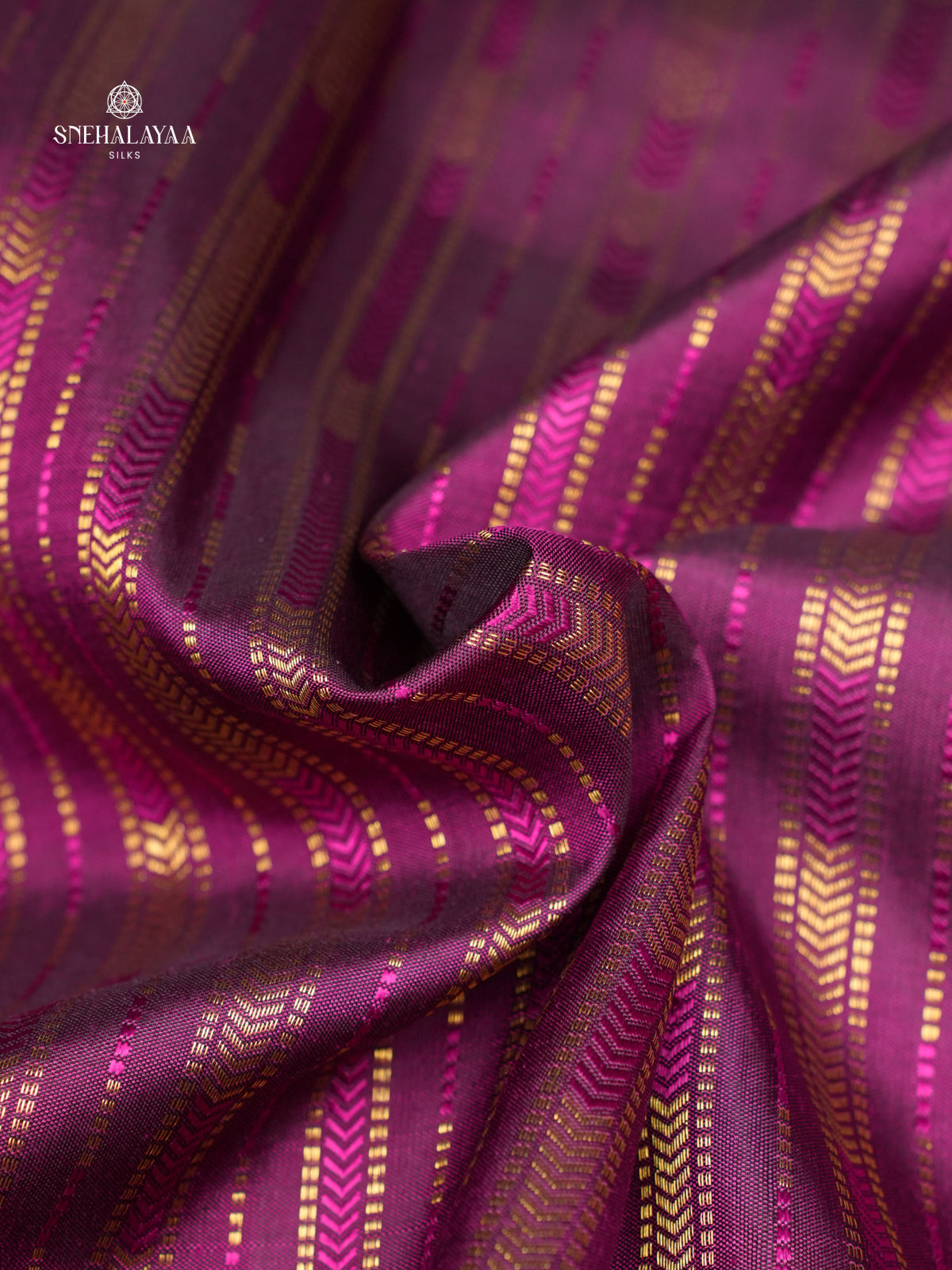 Royal Purple Kanjivaram Silk Saree