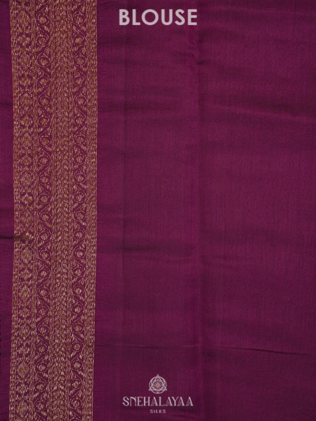 Purple Banaras Raw Silk Saree