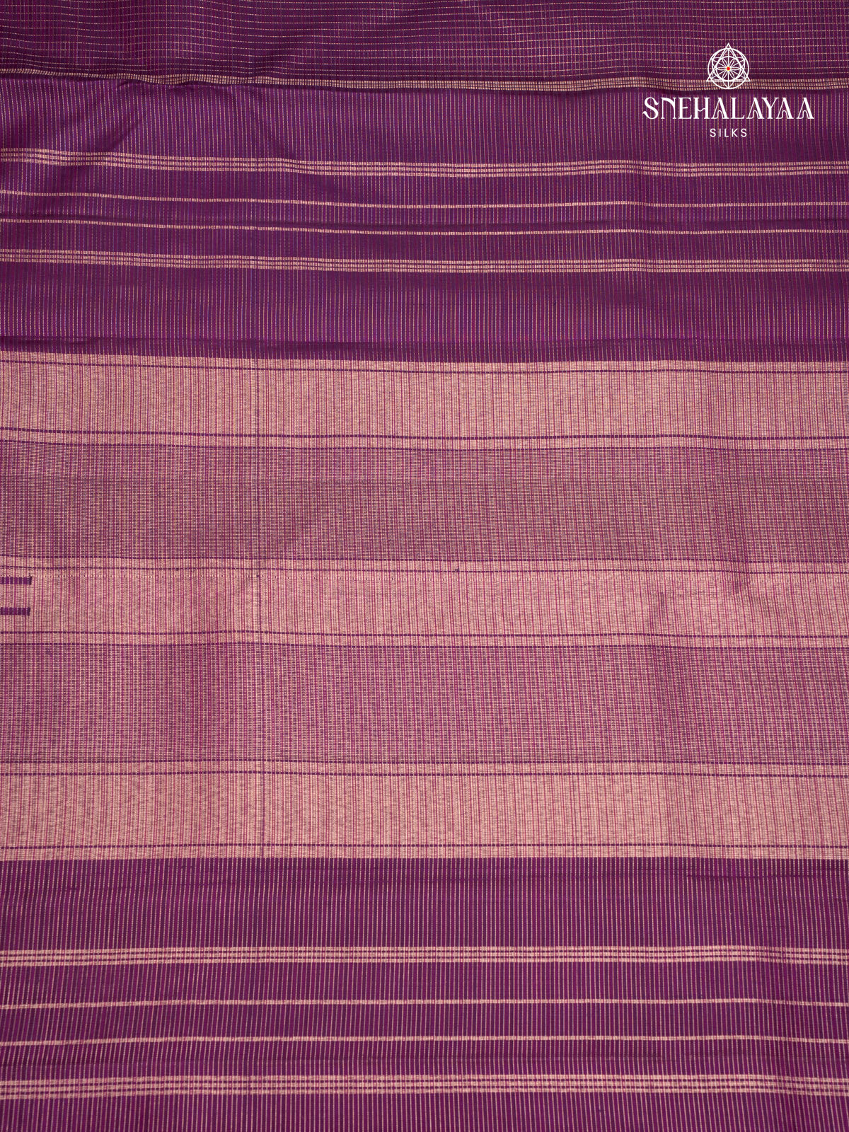 Purple Kanjivaram Silk Saree
