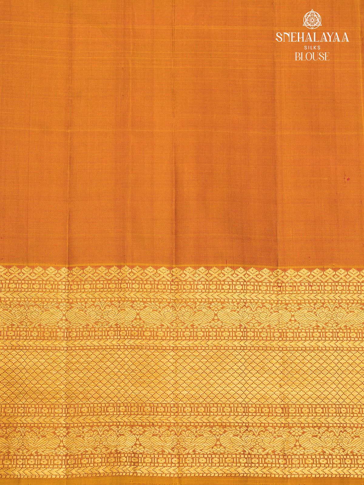 Brown Kanjivaram Silk Saree