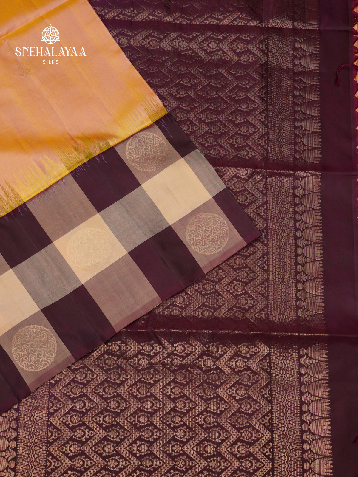 Cream Soft Silk Saree