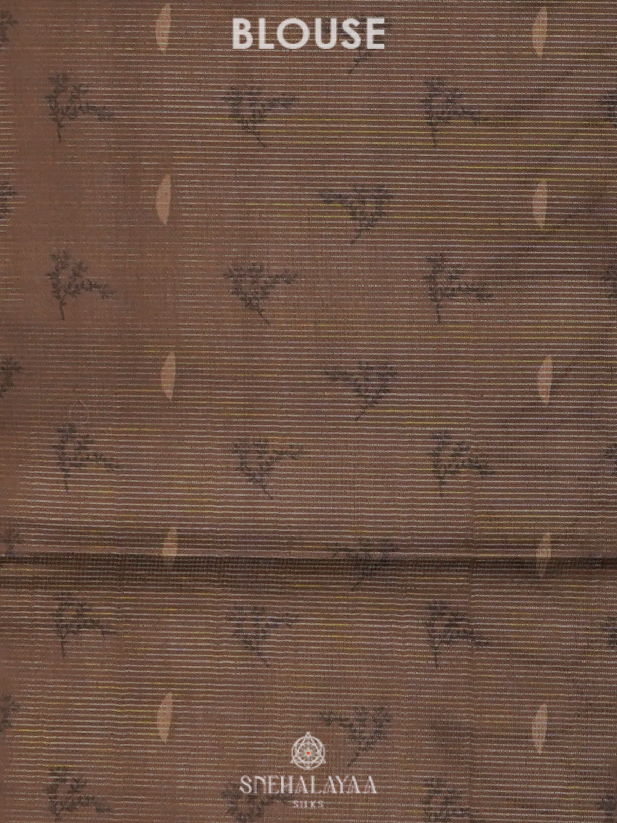 Olive Green Tussar Saree