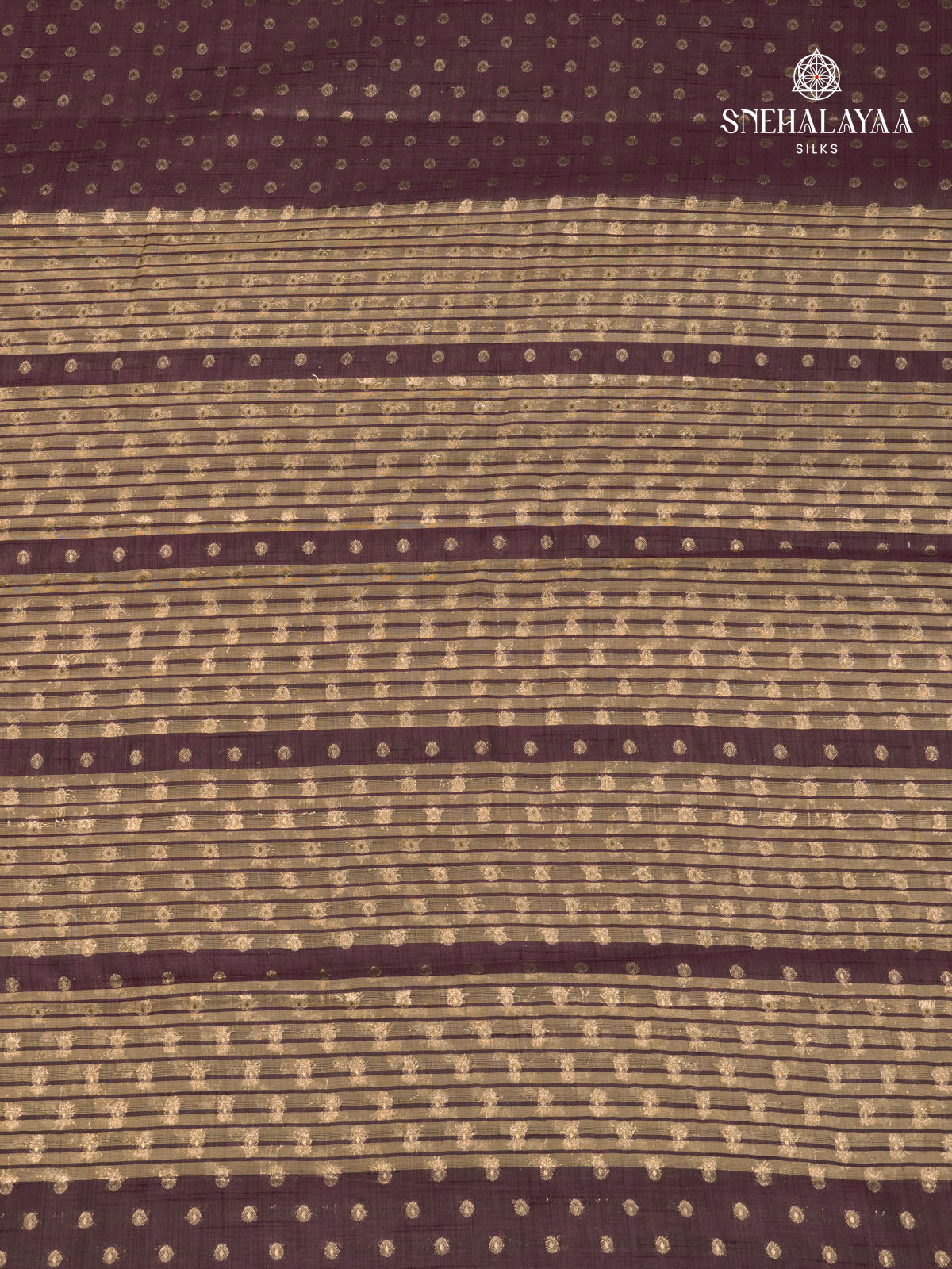 Burgundy Raw Silk Saree