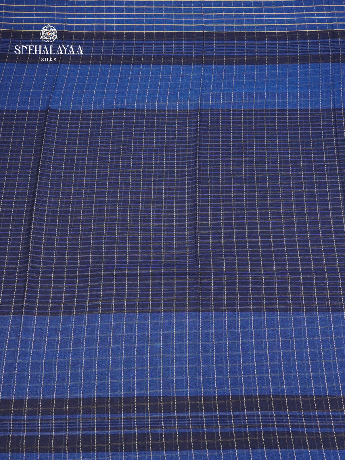 Royal Blue Sambalpuri Cotton Saree