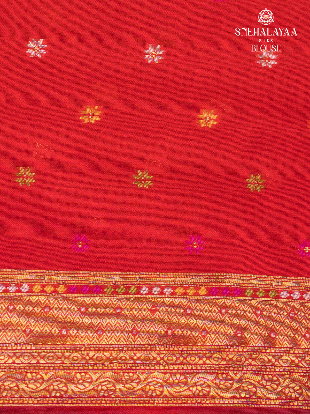 Green Ikat Silk Saree