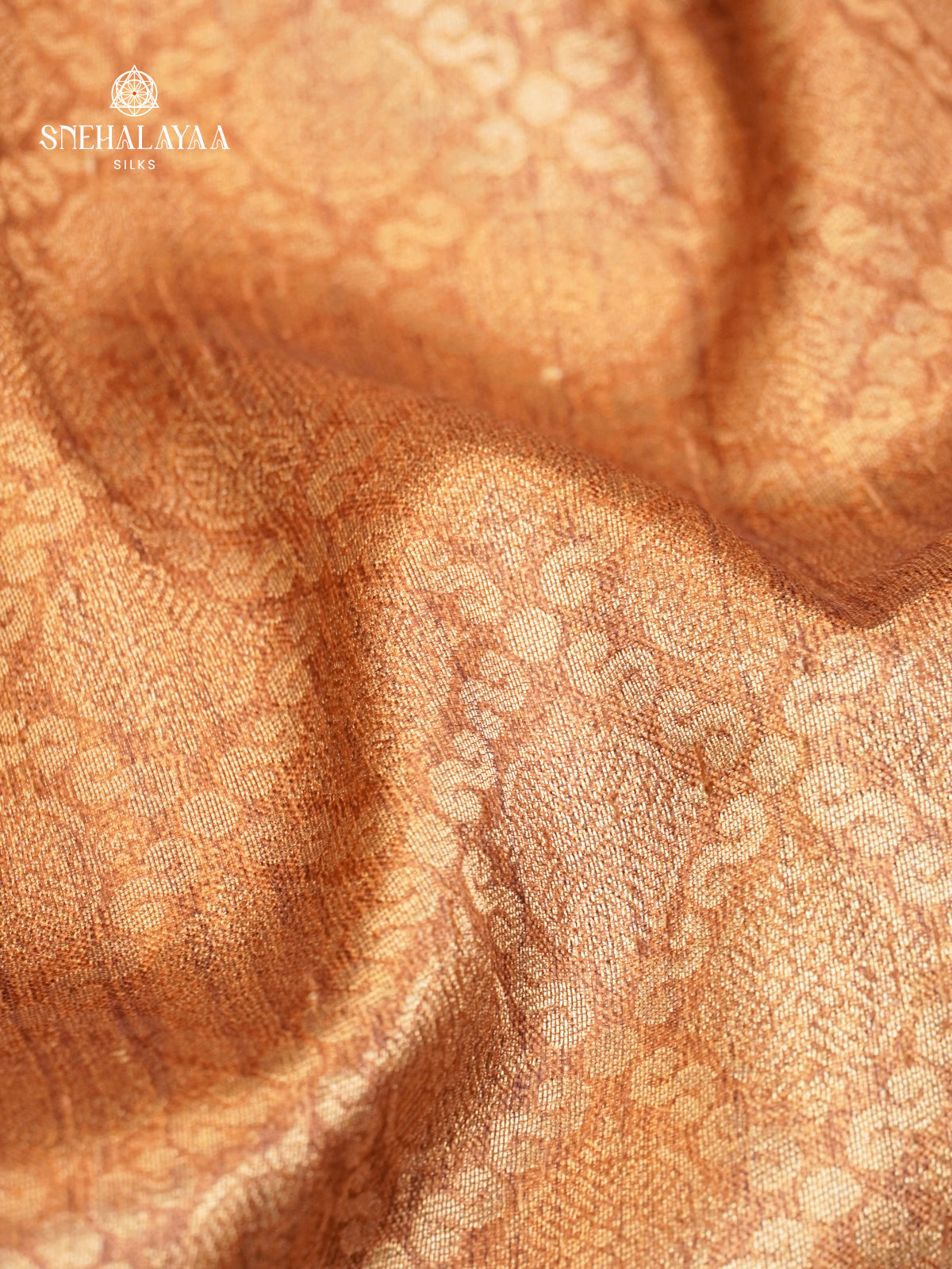 Orange Banaras Saree
