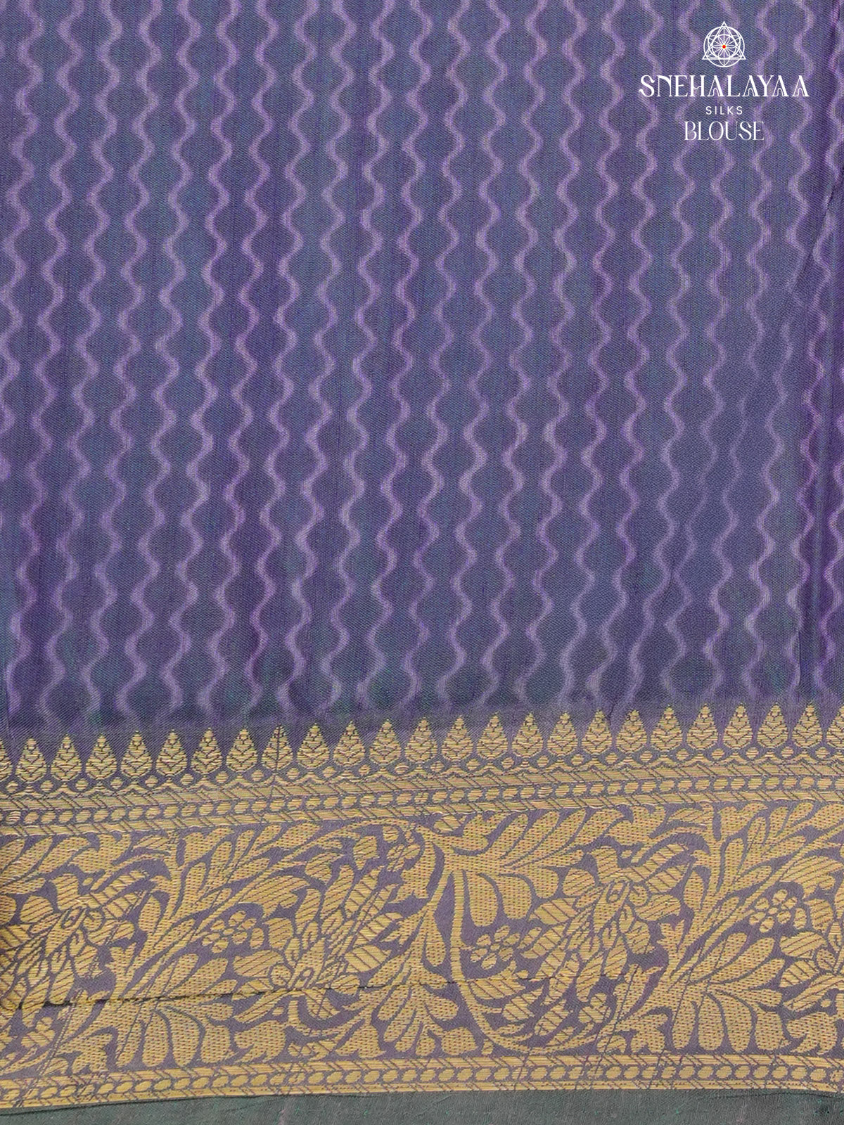 Peacock Blue Ikat Saree