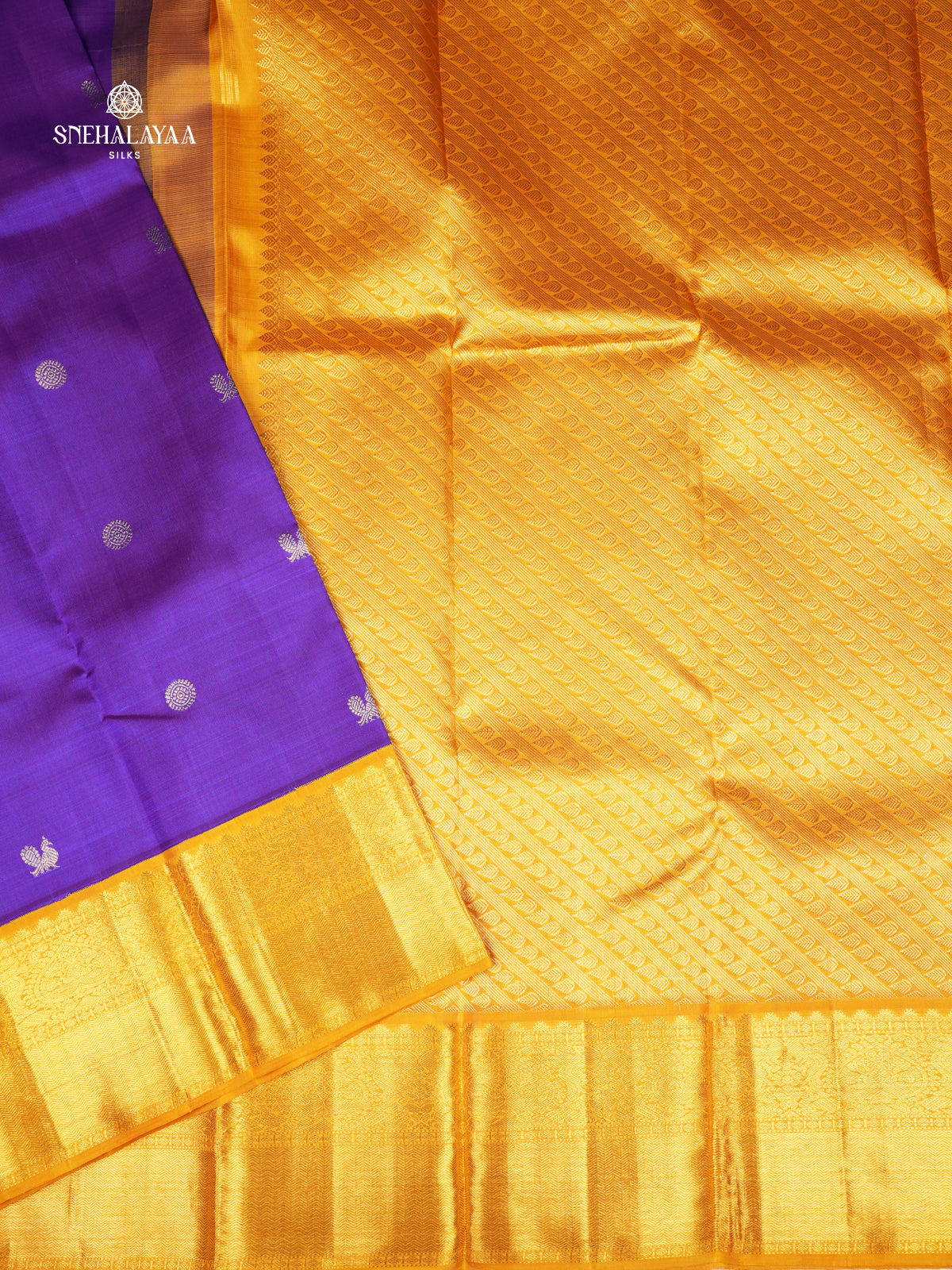 Royal Blue Kanjivaram Silk Saree