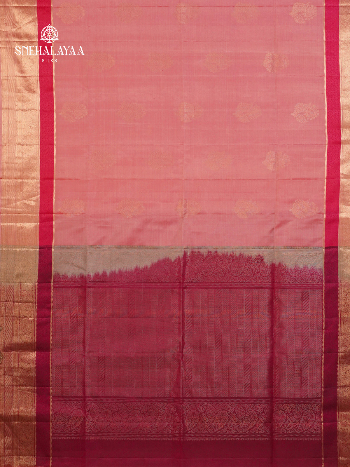 Rani Pink Soft Silk Saree