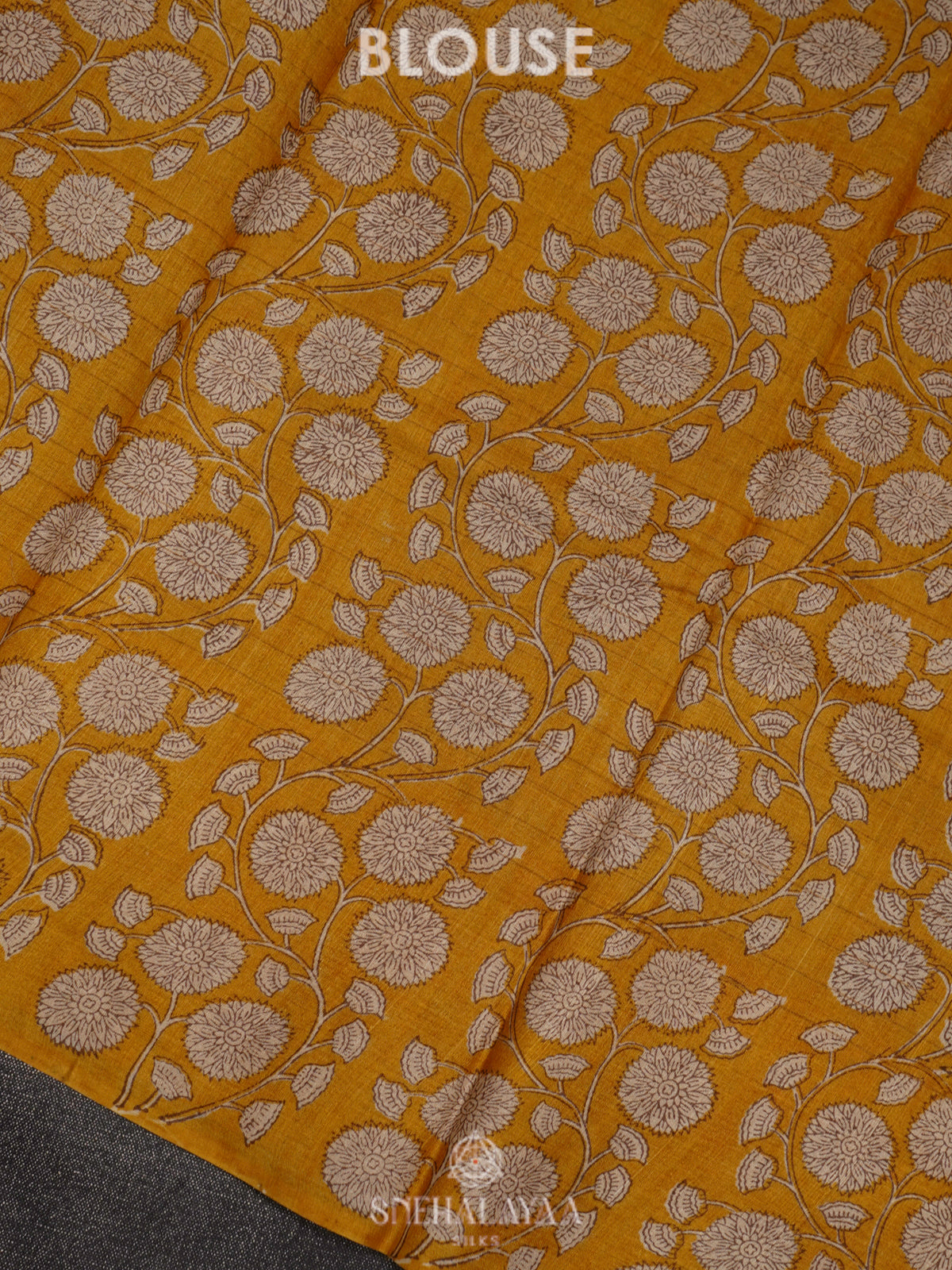 Grey Tussar Saree