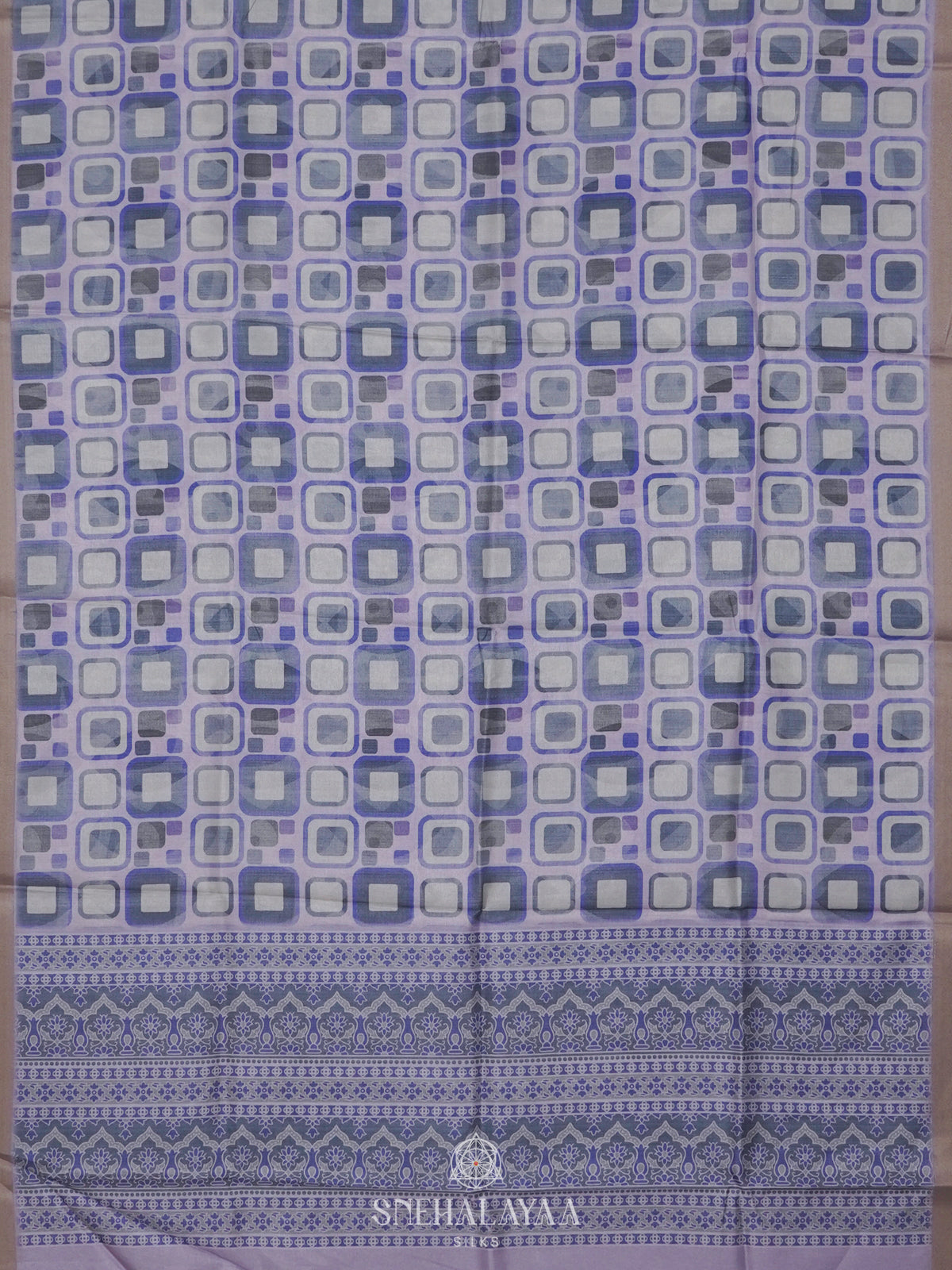 Off White Tussar Saree