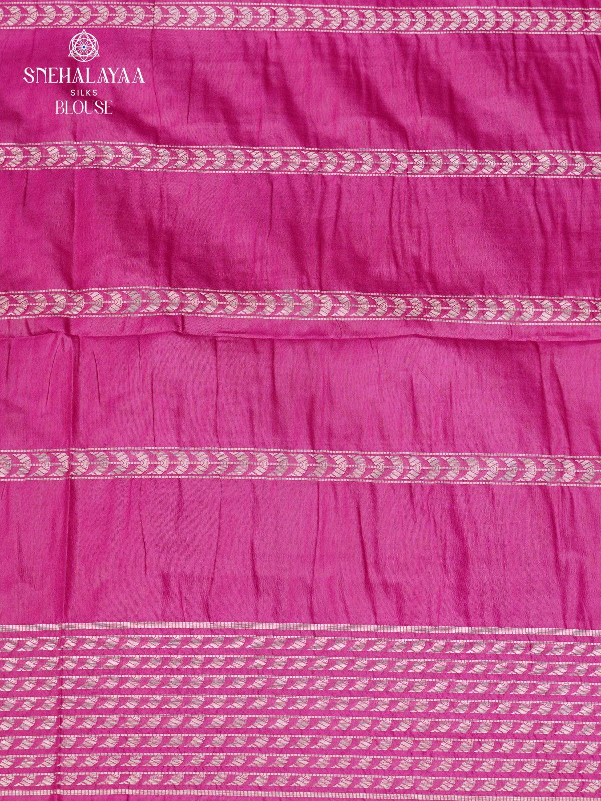Magenta Bamboo Silk Saree