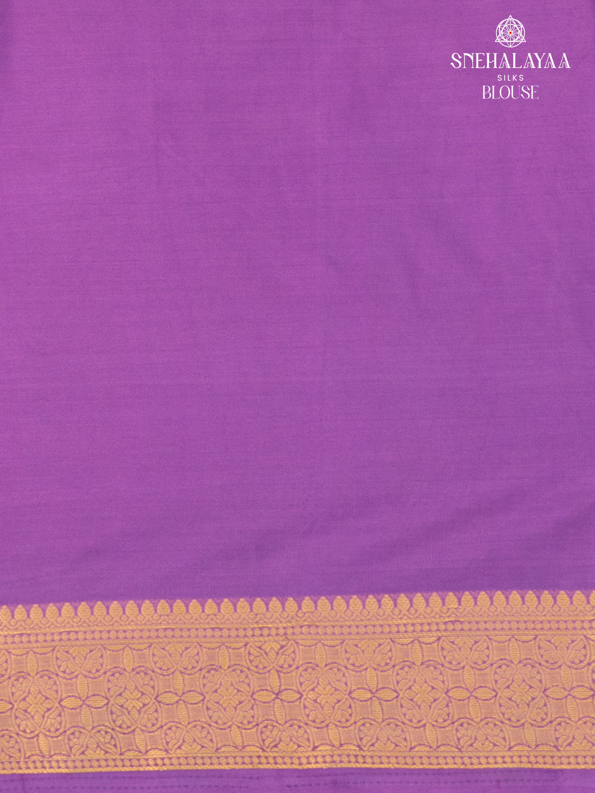 Lavender Mysore Silk Saree